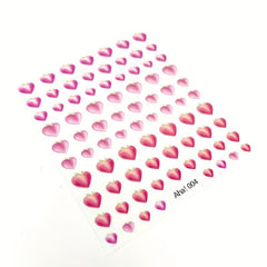 Smile Nail Art 3D Stickers Nail Decals For Nails - DIY Nail Art