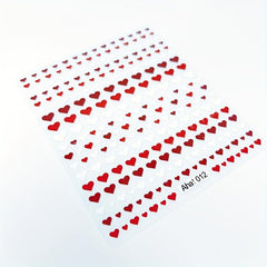 Smile Nail Art 3D Stickers Nail Decals For Nails - DIY Nail Art