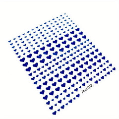 Smile Nail Art 3D Stickers Nail Decals For Nails - DIY Nail Art