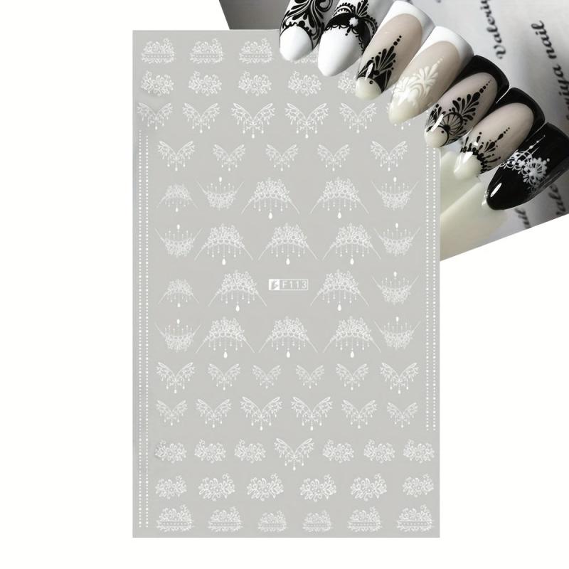 Bohemia Nail Art Stickers Self Adhesive Decals with Totem and Tilling Designs