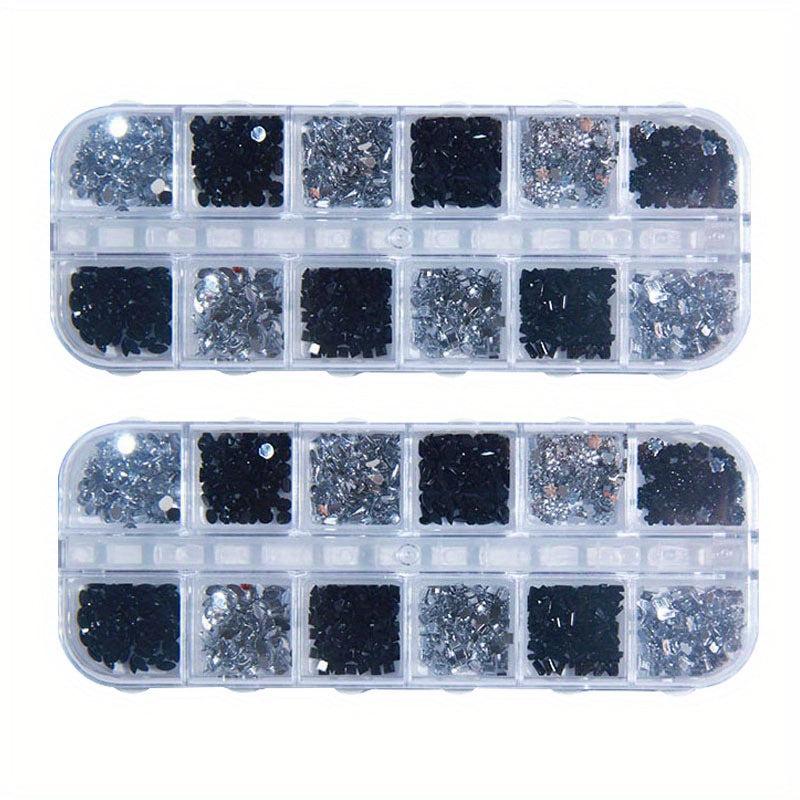3D Flat Back Nail Art Rhinestones Crystal Gemstones