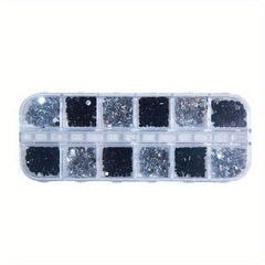 3D Flat Back Nail Art Rhinestones Crystal Gemstones