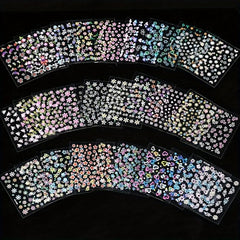 30 Blossom Flower Nail Art Stickers for Manicure DIY