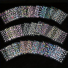 30 Blossom Flower Nail Art Stickers for Manicure DIY