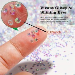 Flat Bottom Rhinestones for DIY Crafts - 1440 Pcs