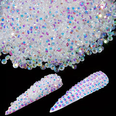 Flat Bottom Rhinestones for DIY Crafts - 1440 Pcs