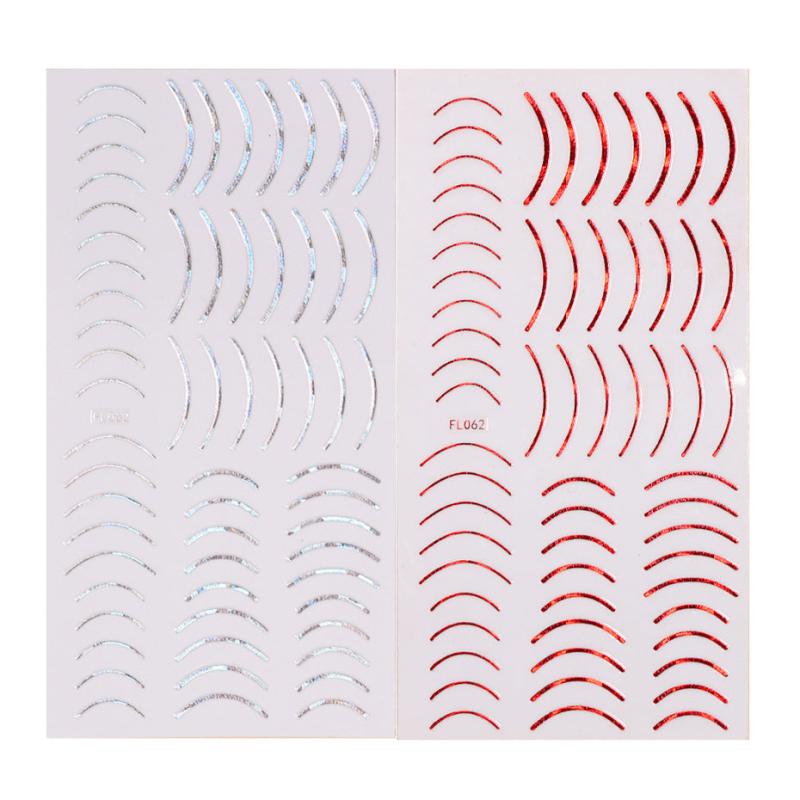 Rose Metallic Nail Striping Tape for DIY Nail Art - Self Adhesive Nail Decals