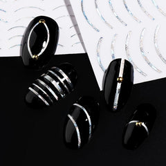 Rose Metallic Nail Striping Tape for DIY Nail Art - Self Adhesive Nail Decals