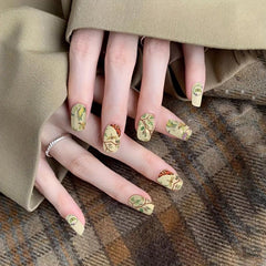 Butterfly Nail Polish Strips Self Adhesive Full Nail Wraps Sticker Manicure Kit