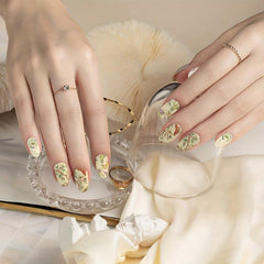 Butterfly Nail Polish Strips Self Adhesive Full Nail Wraps Sticker Manicure Kit