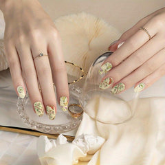 Butterfly Nail Polish Strips Self Adhesive Full Nail Wraps Sticker Manicure Kit