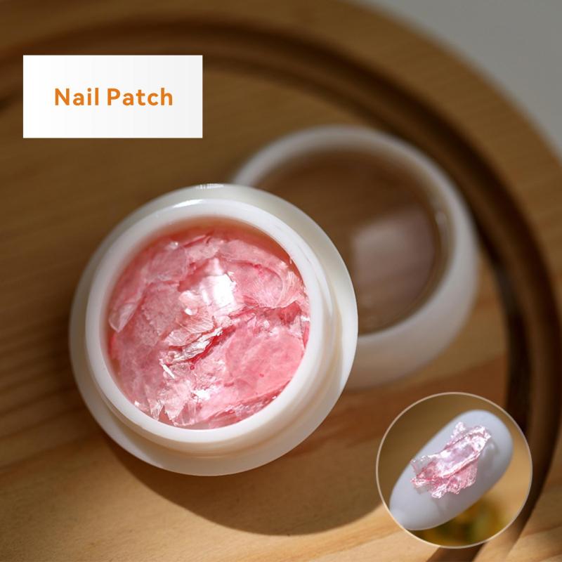 Colorful Seashell Slices Glitter Nail Art Flakes for Women Girls