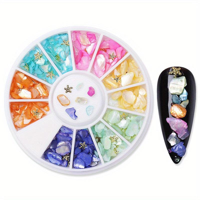1box Sparkling Rhinestone Nail Art Charms for DIY Crafts