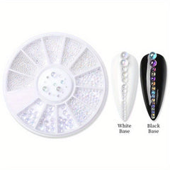 1box Sparkling Rhinestone Nail Art Charms for DIY Crafts