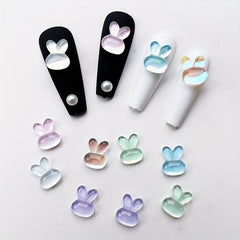 Easter Jelly Bunny Nail Charms 3D Decor