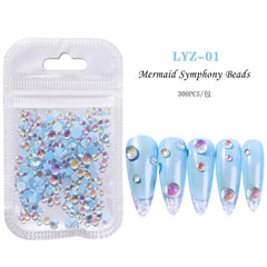 Mermaid Crystal Rhinestones for Nail Art