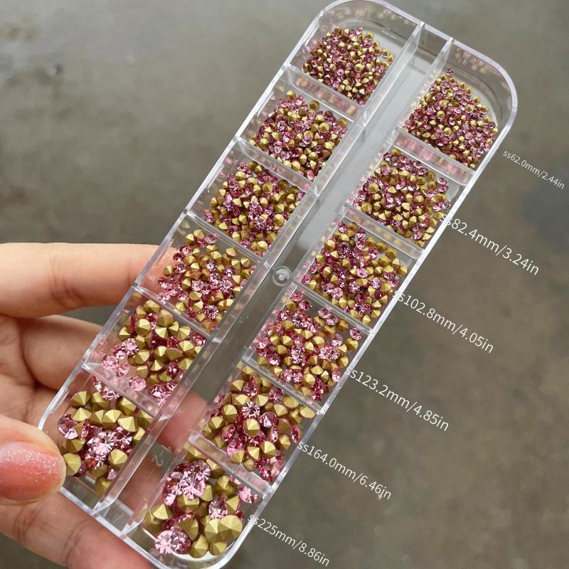 Rhinestone Nail Art Decoration Set