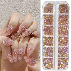 Rhinestone Nail Art Decoration Set