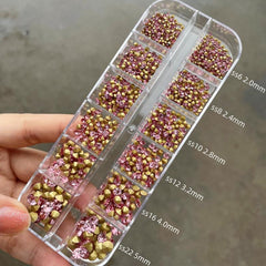 Rhinestone Nail Art Decoration Set