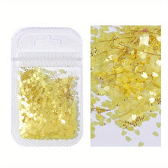 Cherry Blossoms Nail Art Sequins 3D Petal Nail Glitter Flakes