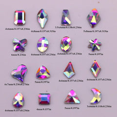 Glass Crystal Nail Art Rhinestones 50 Pcs