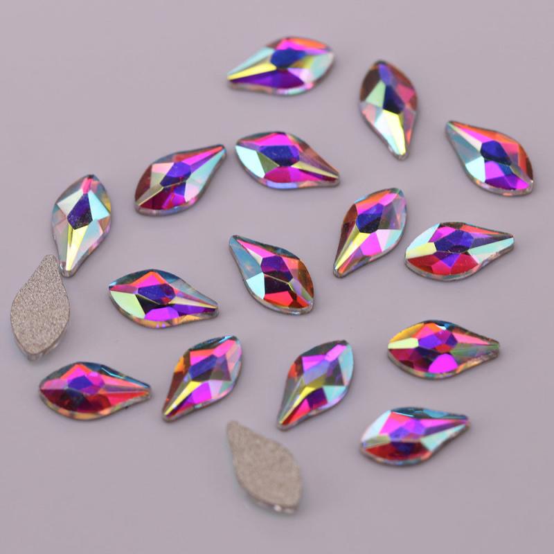 Glass Crystal Nail Art Rhinestones 50 Pcs
