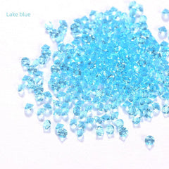 2mm Zircon Micro Conical Rhinestones 1440 Pcs