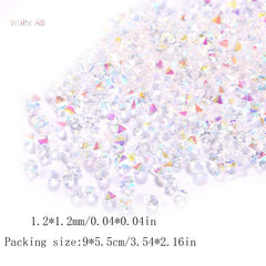 2mm Zircon Micro Conical Rhinestones 1440 Pcs