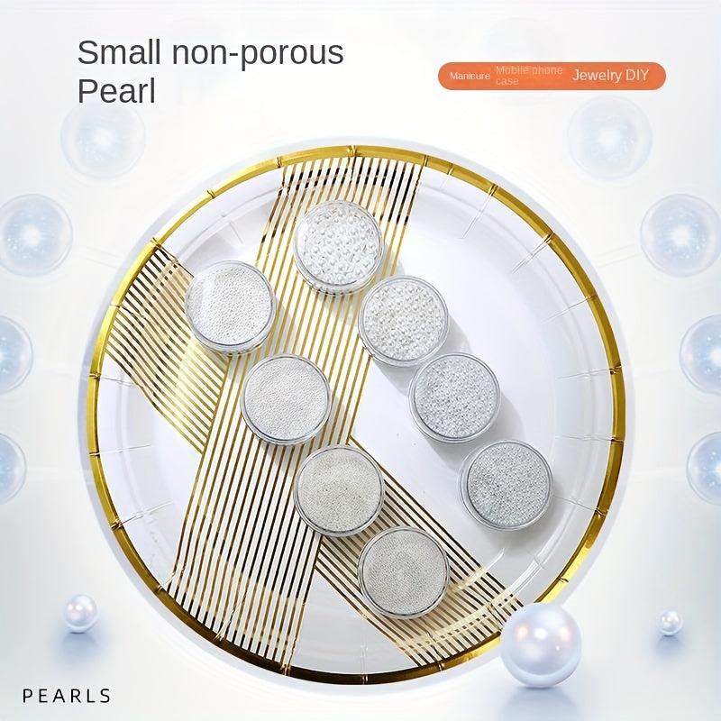 Artificial Pearl Set for DIY Manicures and Crafts
