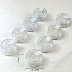 Artificial Pearl Set for DIY Manicures and Crafts