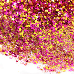6 Holographic Nail Art Kits 3D Shining Flakes Acrylic Powder Dust Sequins