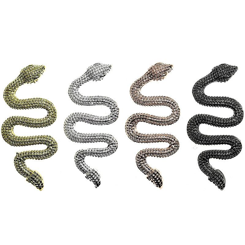Minimalist Snake Nail Charms Nail Decals Ornaments Nail Gems Rhinestones