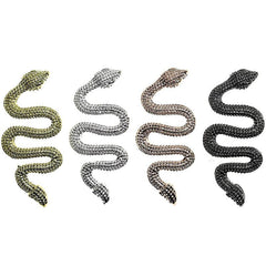 Minimalist Snake Nail Charms Nail Decals Ornaments Nail Gems Rhinestones