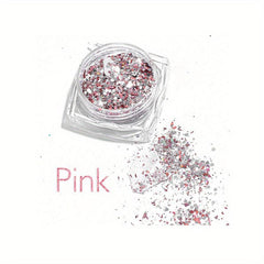 Holographic Nail Art Glitter Sequins Shell Silces Nail Flakes 1g