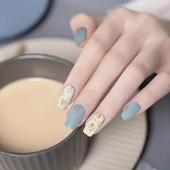 Full Wraps Bunny Squirrel Nail Polish Stickers Self Adhesive Art Strips