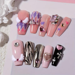 3D Angel Wings Nail Charms Resin Wing Nail Art Charms For Nails DIY