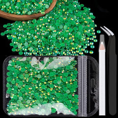 4mm AB Resin Rhinestones Kit with Tweezers and Pencil