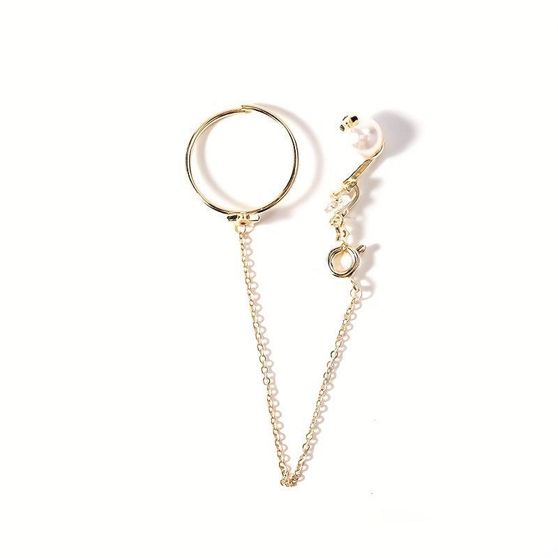 3D Diamond Charms Metal Nail Rhinestone Pendant Chain DIY Nail Decor