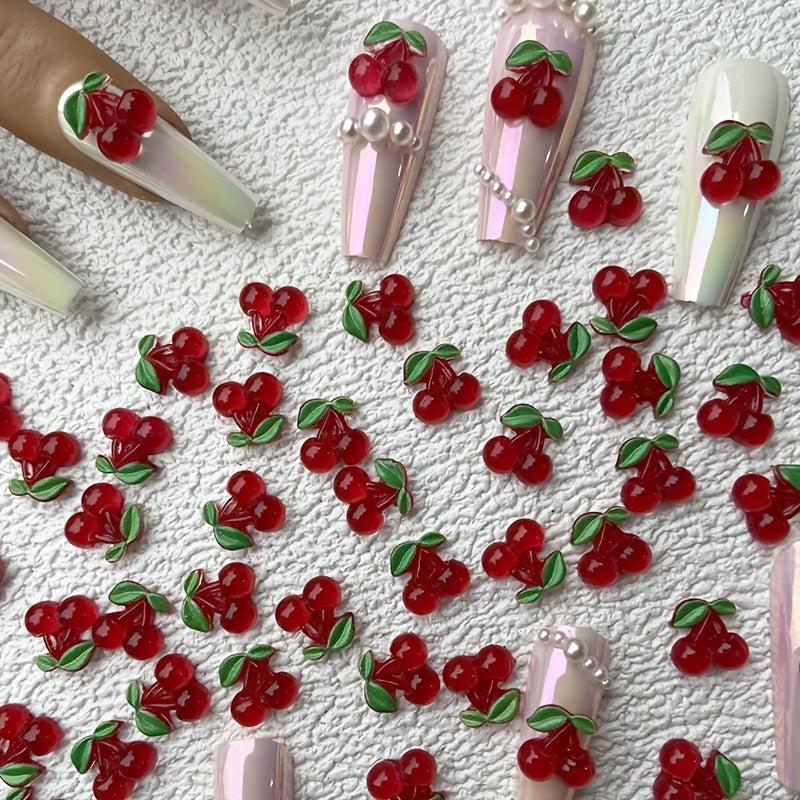 Resin Nail Art Charms 3D Flatback Shapes Mini 3D Nail Charms For DIY Nail Art