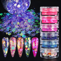 Glitter Fruit Candy Nail Art for Parties & Vacations