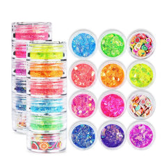 Glitter Fruit Candy Nail Art for Parties & Vacations