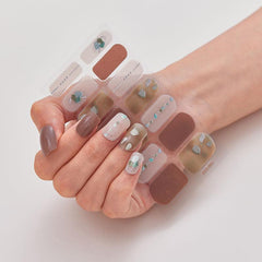 Glitter Sequins Nail Art Stickers for Manicure