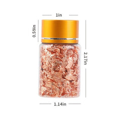 Purple Red Foil Flakes Nail Foil For Nail Arts DIY Arts And Crafts