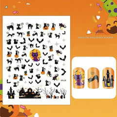 Halloween Nail Art Sticker Self Adhesive