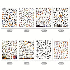 Halloween Nail Art Sticker Self Adhesive