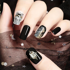 3D Leopard Nail Art Stickers Water Transfer Nail Decals - Acrylic Supplies