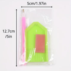 Crystal AB Nail Art Rhinestone Picker Mud Tray Set Manicure Tools