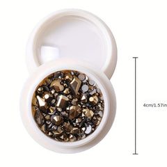 Nail Rhinestone Set Glass Gems Nail Art