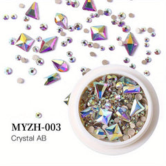 Nail Rhinestone Set Glass Gems Nail Art