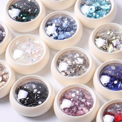 Nail Rhinestone Set Glass Gems Nail Art
